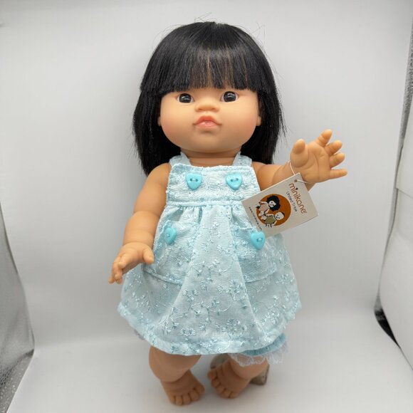 Minikane Baby Doll 13" JADE Vanilla Scented Anatomically Correct & Outfit - Picture 3 of 13